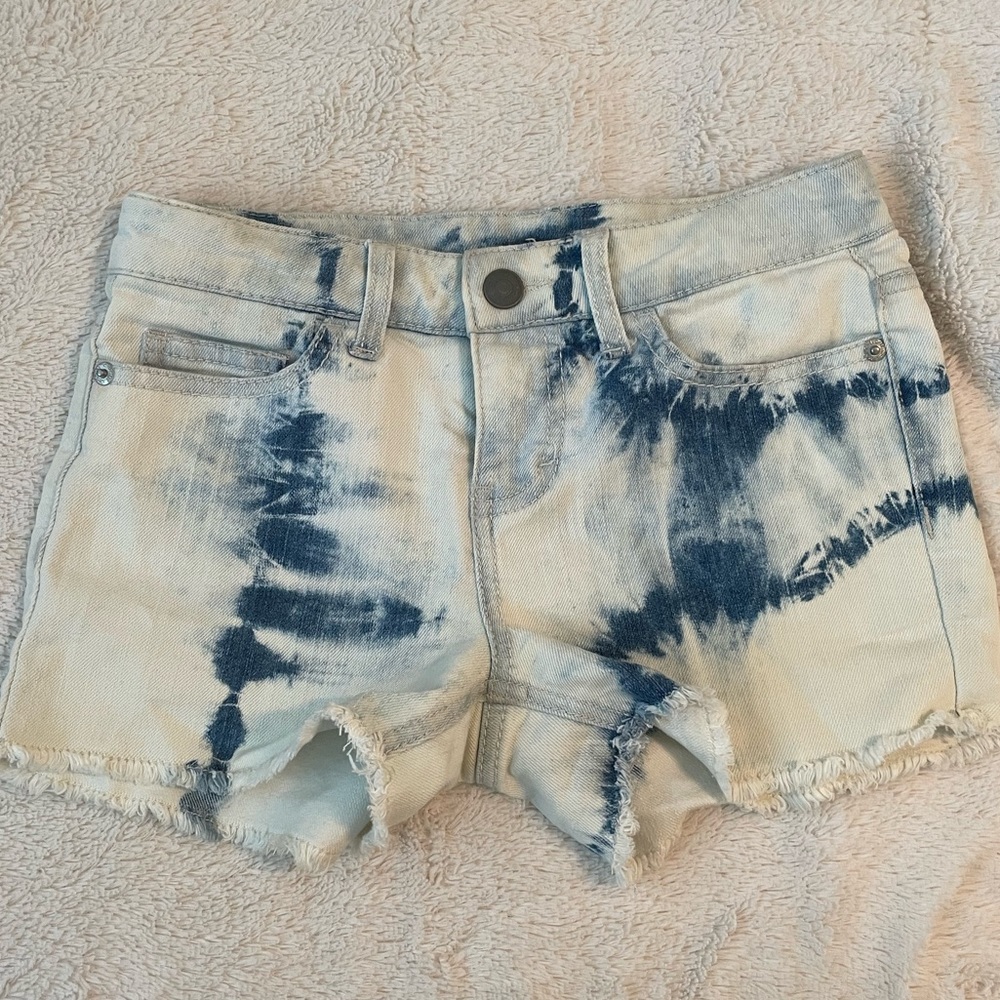 Girls Children’s Cut-off Acid Wash Jean Shorts